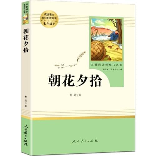 New Dawn Blossoms Plucked at Dusk Zhao Hua Xi Shi Lu Xun Chinese Book for adult students