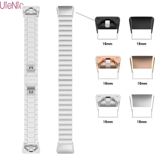 New 1 Pair Watch Adapter For Huawei Band 6/Honor Band 6 Metal Connector Watch Band Suitable For 16mm Width Strap Accessories