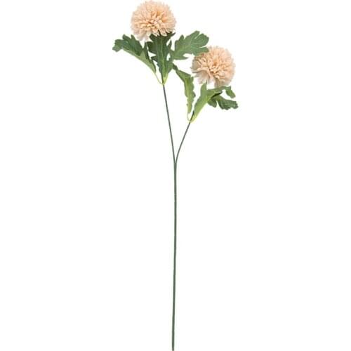 Single branch simulation dandelion Hydrangea background flower wall rose photography setting home decoration
