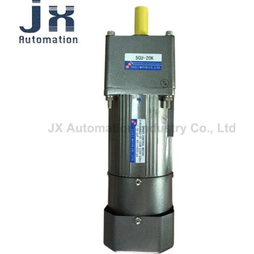 120W Taili 220V Single Phase AC Speed Control Motor 5IK120RGU-CM+5GU20GK For Industrial Equipment
