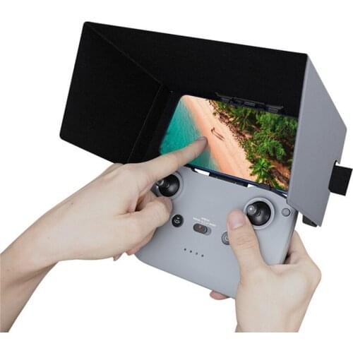Foldable Lightweight Remote Controller Sunshade Mobile Phone Screen Sun Hood for DJI Mavic Air 2 Remote Control Accessories