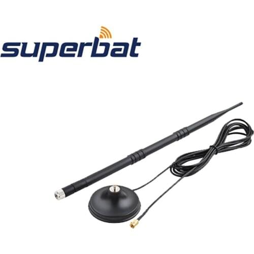 Superbat 850 1900 900 1800 2100Mhz GSM UMTS HSPA CDMA 9dbi Aerial Signal Booster 3G Antenna RP-SMA Male Plug Magnetic Base
