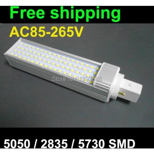 Bombillas g24 led bulb Lamp 5W 7W 9W 10W 11W 12W 14W SMD5730 5050 2835 downlight light AC85-265V 110V 220V 230V 240V