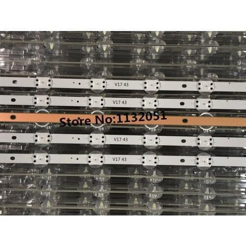 Led backlight for LG 43" TV 6916L-2867A 6916L-2867F 6916L-2867B 43UV340H E74739 43 V17 ART3 2867 REV0.3 1 10led(3v) 866mm
