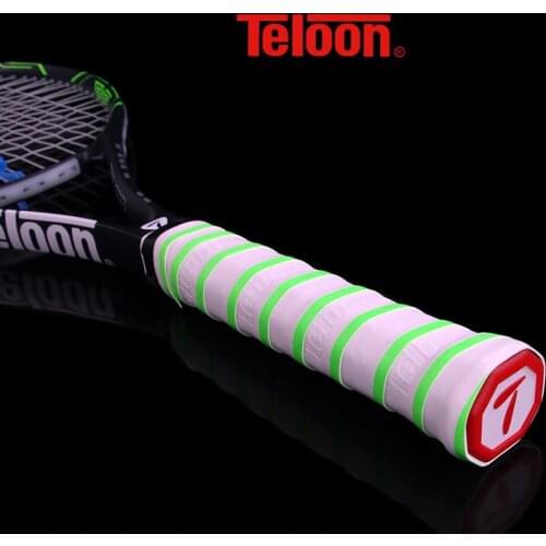 Teloon Dry Tennis Racket OverGrips Anti-skid Sweat Absorbed Wraps Taps Badminton Grip Racquet Fishing Overgrip Sweatband K041SPB