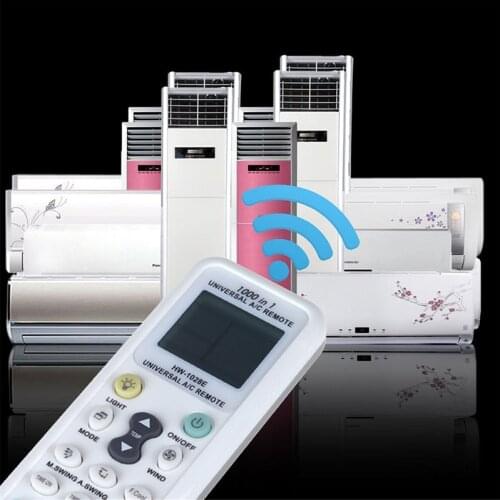 Universal HW-1028E Low Power Consumption Multifunction Air Condition Remote LCD A/C Long Distance Remote Control Controller