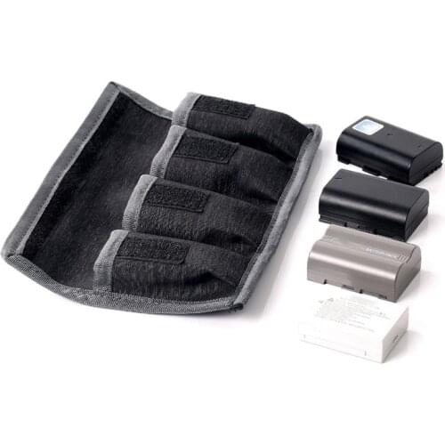 Waterproof Bag Battery Safe Bag Anti Dust Weather Resistance Carrying Storage Bag Protective Pouch For Camera AA Battery