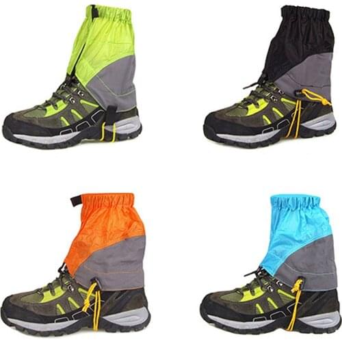 Waterproof Snow Leg Gaiters Hiking Boot Legging Shoes Warmer Shoe Cover for Outdoor Camping Trekking Climbing Hunting