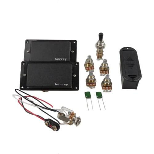 Kerrey Humbucker Pickup Active Pickups Guitar Pickup Alnico V Neck And Bridge / With Potentiometer Accessory Set