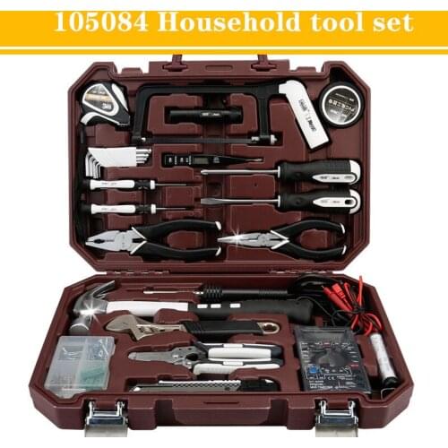 84pcs Tool Set Household Hardware Manual Tool Combination Vehicle MaintenanceToolbox