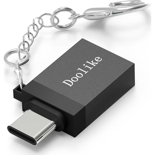 Doolike Micro USB OTG Cable Type C OTG Adapter Metal Design for Samsung Galaxy Xiaomi Huawei OTG Mobile Android Tablet