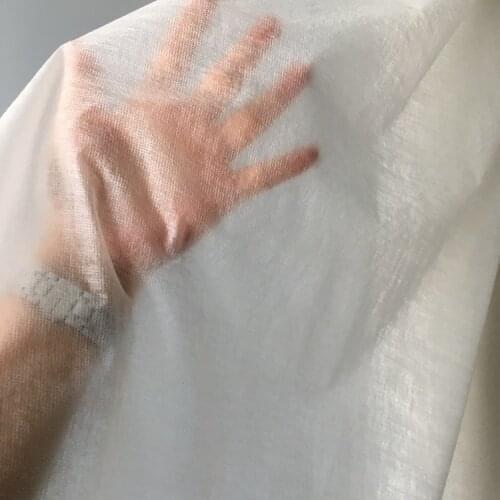 New 40gsm Wash Away Cold Water Soluble Fabric Backing Embroidery Stabilizer 155CM Width DIY Fleece Dress Underwear