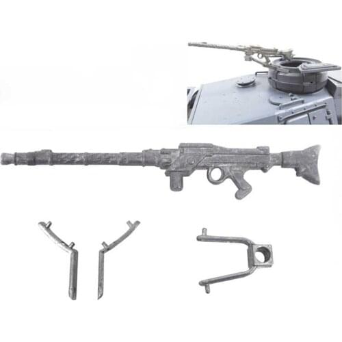 Toy Machine Gun for MATO 1/16 RC Tank German Panzer III Cupola Upgrade Metal Parts