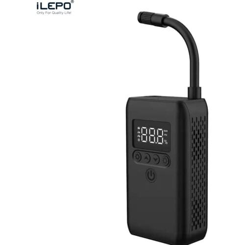 ILEPO Mobile Phone Charger Car Inflator Pump 2000mAh Power Bank Electric Inflator Pump For Car Tyres Motorcycles Football Bike