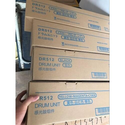4pc DR512 Color Drum Unit Comaptible Konica Minolta Bizhub C224 C284 C364 C454 C554 C224e C284e C364e C454e C221 C221S Drum Kit