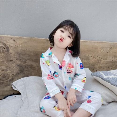 Air Conditioner Baby Boys Girls Sets Spring Autumn Undershirts Sleepwear Robe Pajama Kids Toddler Outwear Childrens Clothing