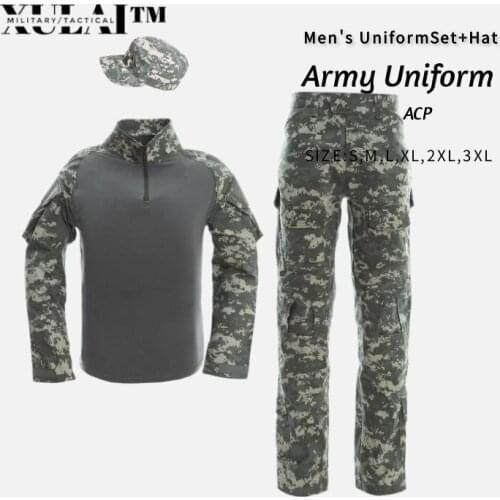 Tactical Suit Tactical Clothing ACP Camouflage Suit For Men
