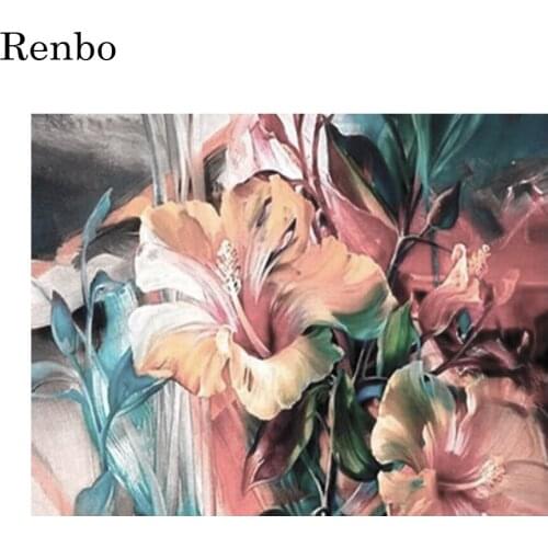 Abstract color flowers 5d diy diamond painting full square round drill diamond embroidery Mosaic Cross Stitch kits wall decor