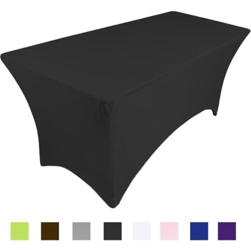 Fitted Polyester Tablecloth Rectangular Stretch Table Cover Massage Bed Table Cover Salon Spa Eyelashes Bed Cover Beauty Sheets