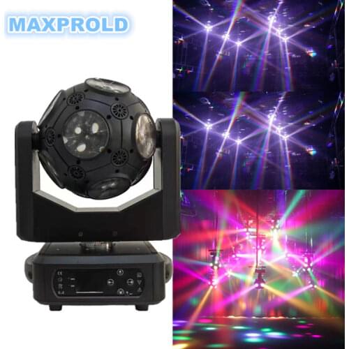 NEW 2017 4pcs/lot 6*12W rgbw 6 heads spider beam lights led moving head beam lights