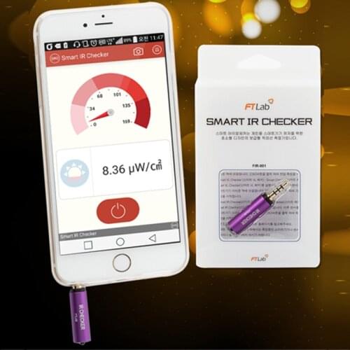 FIR-001 FTlab IR checker infrared light portable APP 7 languages