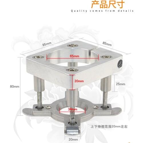 Engraving machine presser Fully automatic fixed seat CNC leather floating pressboard table clamp engraving machine accessories