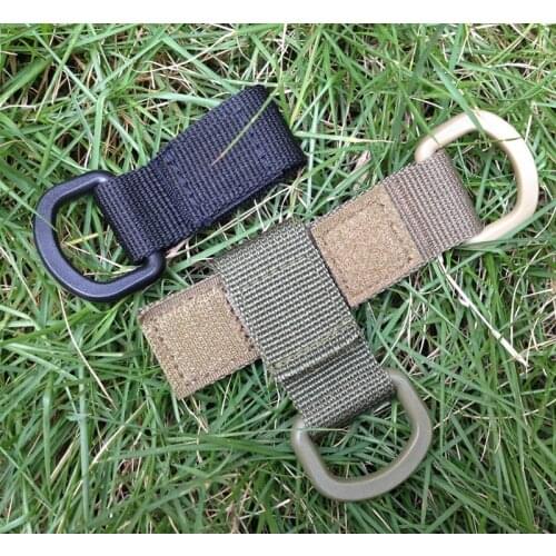 Carabiner Clip Tactical Backpack Military molle attach Nylon Webbing hanging buckle Quic kdraw Camp Hike Outdoor Webdom web tool