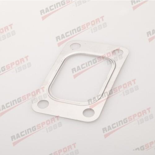Turbo T3 T3/T4 4 Bolt Gaskets Turbocharger Inlet Gasket Stainless Steel