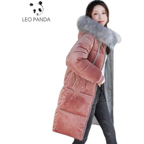 2020 Winter New Jacket Women Hooded With Fur Velvet Fashion Parka High Quality Warm Thicken Outwear Female Coat Large Size 3XL