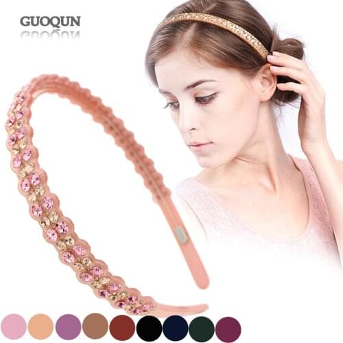 Decorative Hair Hand for Women Lady Trendy Headband - Fancy Elegant Hair Accessory Jewelry Ornament for Tiara Braid Wear Bridal