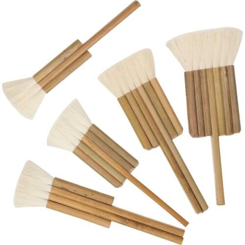 1pcs High Quality Goat Hair Bamboo Handle Art Supplies Watercolor Artist Brush