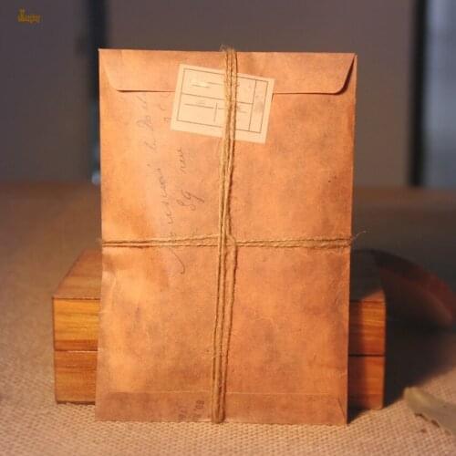 2018 Rushed Postcard 100pcs L*w: 16x11cm Vintage Kraft Diy Multifunction Envelope /gift Envelopes For Wedding / Paper Office