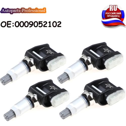 4 pcs/lot Car 0009052102 A0009052102 For Mercedes-Benz MHz E-Class w213 CLS TPMS Tire Pressure Sensor 433Mhz