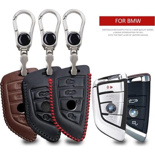 KUKAKEY Car Logo Keychain Key Case For BMW E46 E90 X6 F15 X4 X5 X6 540 740 750 1 2 5 218i X1 F48 X5 Anti-wear Key Cover Shell