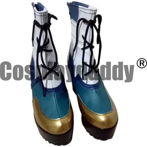 LOL Ixtal Yunalai Qiyana Yun Tal Empress of the Elements True Damage Qiyana Prestige Edition Ver. Game Cosplay Shoes Boots S008