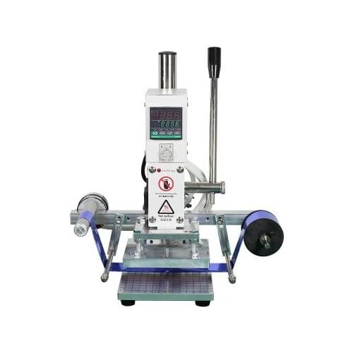 Multi-function Digital Hot Stamping Machine WT-90E mall Automatic Paper-feeding Leather PU Hot Stamping Machine 110V/220V