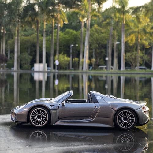 1:24 Porsches 918 Open Car Alloy Car Model Diecasts & Toy Vehicles Metal Toy Car Model High Simulation Collection Kids Toys Gift