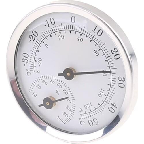 Wall Mounted Temperature Humidity Meter Thermometer & Hygrometer For Sauna Room Household