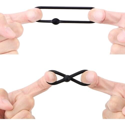 Penis Trainer Sex Toys for Men 3/4 Pcs Time Lasting Delay Ejaculation High Elasticity Cock Rings Penis Rings Penis Sleeve