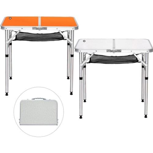 Aluminum Alloy Portable Ultralight Folding Camping Table Foldable Outdoor Dinner Desk For Family Party Picnic BBQ