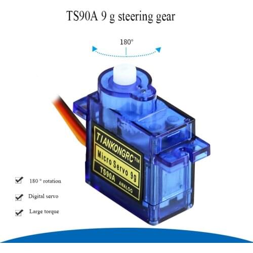 SG90 9G steering gear intelligent car accessories robot 180 degrees steering gear maker DIY
