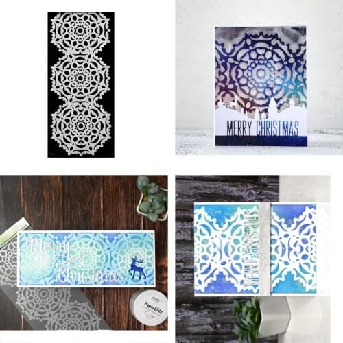 Snowflake stitching Metal Cutting Dies Stencils for DIY Scrapbooking Album Stamp Make Paper Card Embossing New Die Cut 2021 NEW
