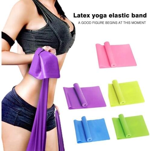 Sport Gym Fitness Yoga Equipment Strength Training Elastic Resistance Bands Workout Yoga Rubber Loops Sport Pilates Band