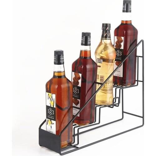 Strong Fructose Syrup Storage Rack Shelves Da Vinci Molin Fruit Dew Rack Storage Rack Bar Display Rack organizer