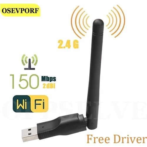 USB Wifi Adapter Antenna Wifi USB MT7601 150Mbps USB 2.0 Wi-fi Wireless Network Cards 802.11 B/g/n Etherne For PC Desktop Laptop