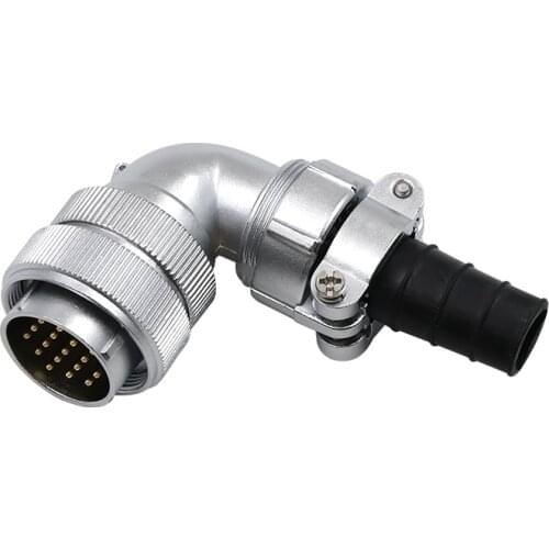 WEIPU WF28 Right Angle Aviation Male Plug Female Socket Waterproof M28 Panel Electrical Connector 2 3 4 7 12 16 17 20 24 26 Pin