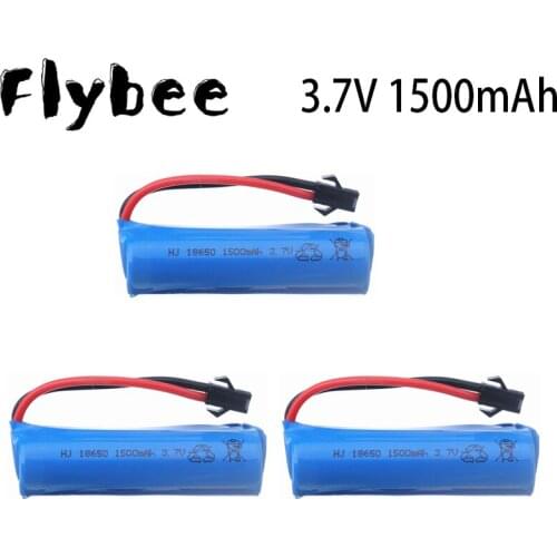 3.7V 1500mAh 18650 rechargeable Lipo Battery For RC helicopter Airplanes car Baot Tank Gun Truck Train Motorcycles 3.7v Battery