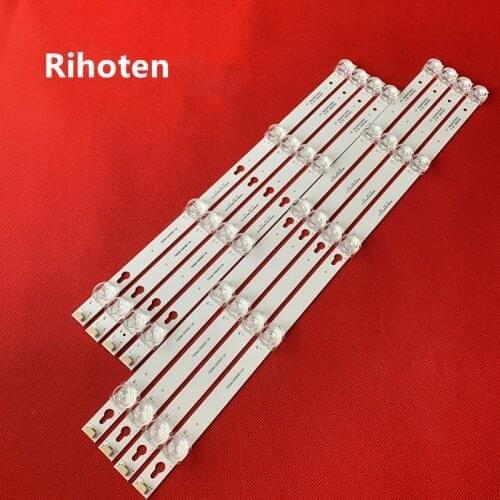 5 sets led for TCL 49"TV L49P1A-F ShineOn 2D02900 2D02899 D49A620U LVF490CSOT LB4905-YH06 TOT_49