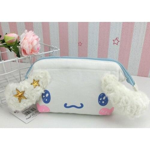 Anime Cartoon Dog Wallet Cosmetic Bag Travel Makeup Organizer Storage Pouch Make Up Toiletry Bags Stationery box