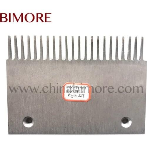 BIMORE OTAC017 XAA453AV1 Escalator Comb PNS1.181/2 Length 203mm Width 145.3mm Install Size 145mm 22T Right